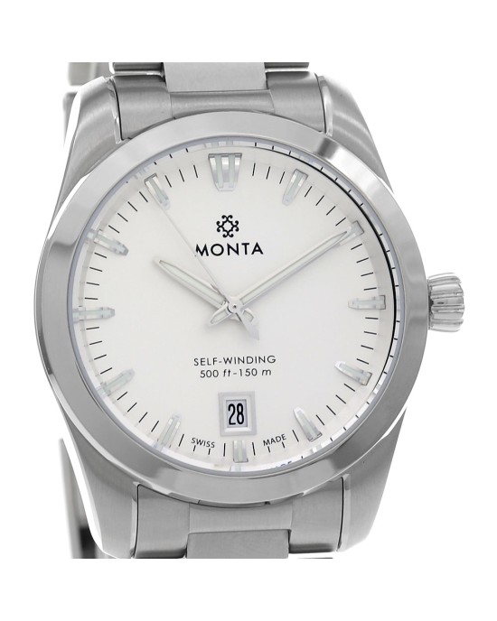 Monta Noble Time & Date Stainless Steel S70BCLT00ST